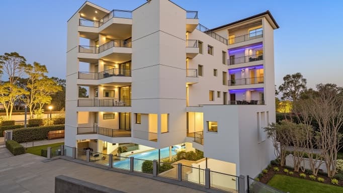 Construction d'un immeuble résidentiel